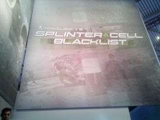 Le stand Splinter Cell : Blacklist