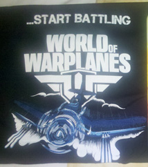 Un tee-shirt World of Warplanes