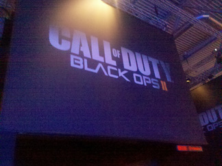 Le stand Black Ops 2