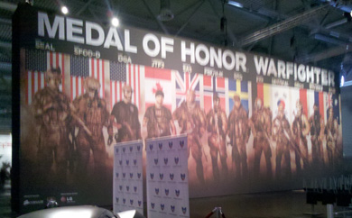 L'énorme mur Medal of Honor